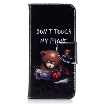 Printing Pattern Wallet Leather Case for Samsung Galaxy S8