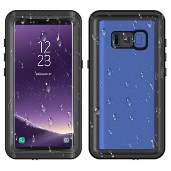 FS-serien til Samsung Galaxy S8 Vandtæt Snorkling Telefon Etui IP68-vandtæt Anti-Fald Gennemsigtigt Cover