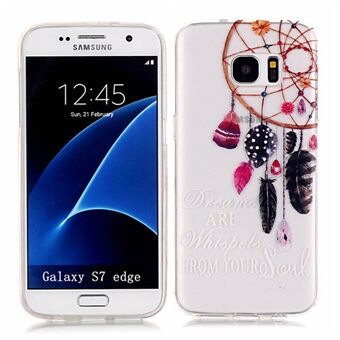 Transparent IMD TPU Gel Cover for Samsung Galaxy S7 edge G935