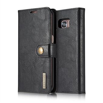 DG.MING 2 in 1 Split Leather Wallet + PC Case for Samsung Galaxy S7 edge SM-G935