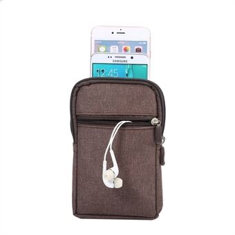 Universal Jean Cloth Hook Loop Waist Pouch Case for iPhone 6s Plus/Samsung Galaxy Mega 6.3 I9200