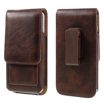 Clip Leather Pouch Case with Card Slot for iPhone 6/6s/7/8/SE (2020)/SE (2022) 4.7 inch Size: 14 x 7 x 1.5cm
