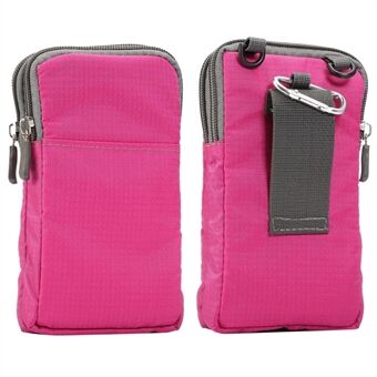 Universal 6.3-6.9 inch Crossbody Phone Case Waist Bag with Elastic Belt Loop for Outdoor Running Camping