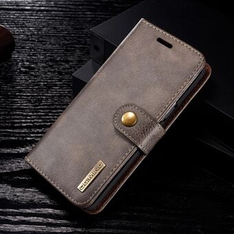 DG.MING For Samsung Galaxy S9 SM-G960 Detachable 2-in-1 Anti-scratch Split Leather Wallet Case + PC Back Case
