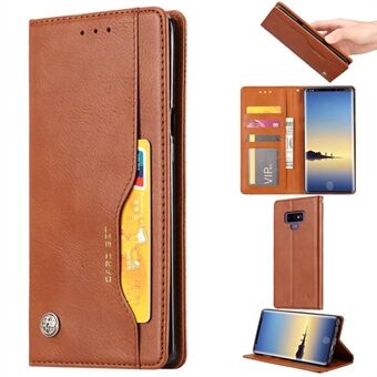 Auto-absorbed Wallet Leather Case with Stand for Samsung Galaxy Note 9