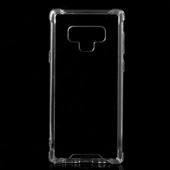 Drop-proof klar akryl bagside + TPU Edge Hybrid mobiltelefon cover til Samsung Galaxy Note 9
