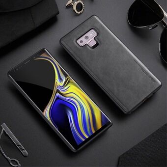 X-LEVEL Vintage Style PU Leather Coated TPU Phone Case Shell for Samsung Galaxy Note9 N960