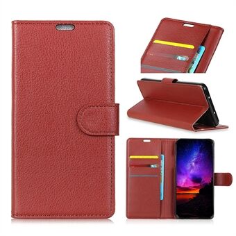 Litchi Texture Leather Wallet Protective Case for Samsung Galaxy S10