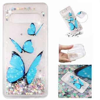 Dynamic Glitter Powder Sequins Patterned TPU Case for Samsung Galaxy S10