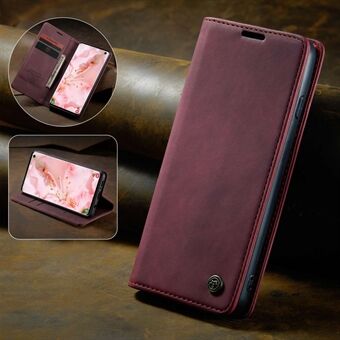 CASEME 013 Series for Samsung Galaxy S10 PU Leather Cover [Auto-absorbed] [Wallet Stand]