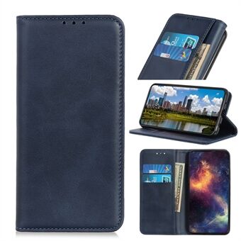 Auto-absorbed Split Leather Wallet Case for Samsung Galaxy S10