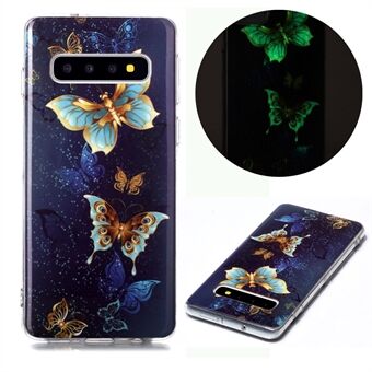 Noctilucent Patterned IMD TPU Case Shell for Samsung Galaxy S10