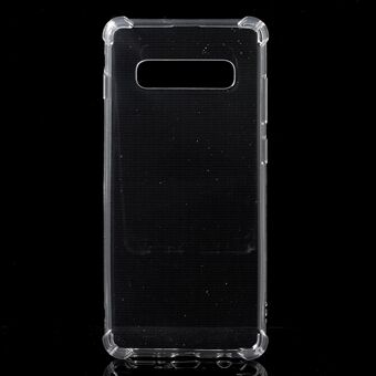 Stødsikker krystalklar TPU mobiltelefon taske tilbehør til Samsung Galaxy S10 Plus