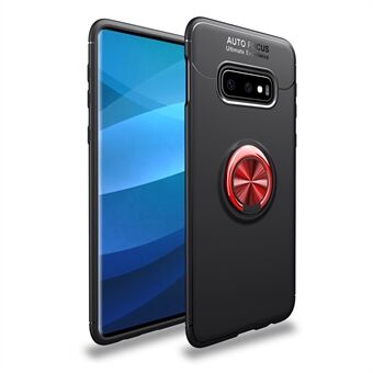 Finger Ring Kickstand TPU Case (Built-in Magnetic Metal Sheet) for Samsung Galaxy S10 Plus
