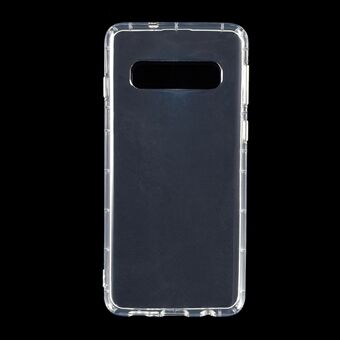 Til Samsung Galaxy S10 Plus Krystalklart fleksibel TPU-telefoncover Airbagbeskyttelse Stødsikkert bagcover