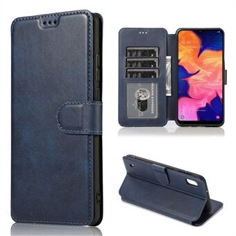 PU læder + TPU tegnebogbeskyttelses telefontaske til Samsung Galaxy A40