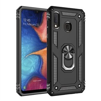 Hybrid PC TPU Kickstand Armor Phone Case Shell for Samsung Galaxy A20e