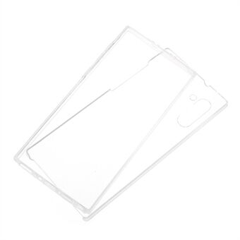 Fuld dækning Klar akryl + TPU hybridcover til Samsung Galaxy Note 10