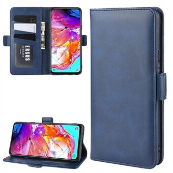 Magnetisk lås læder tegnebog Stand telefon etui til Samsung Galaxy A20s