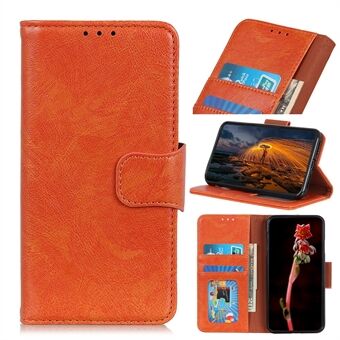 Nappa Texture Split læder tegnebog Stand telefon cover shell til Samsung Galaxy A51