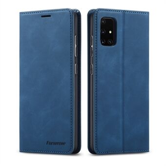 FORWENW Fantasy Series Silky Touch mobiltelefon læder tegnebog taske til Samsung Galaxy A51