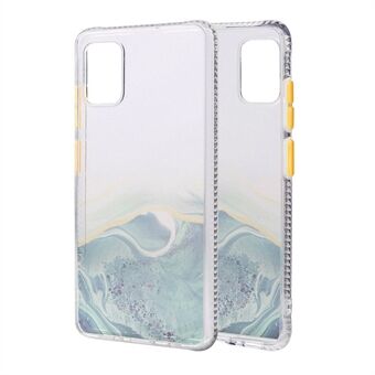 Marble Pattern TPU + Acrylic Combo Case for Samsung Galaxy A51 SM-A515