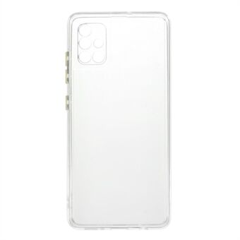 TPU-telefoncover HD Klar farve sideknapper Præcis udskæring telefoncover til Samsung Galaxy A51 4G / M40s