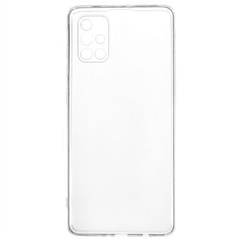 HD Clear Cell Phone Case til Samsung Galaxy A71 4G SM-A715, 1,5 mm fortykket telefoncover Fleksibel TPU-telefonbagskal