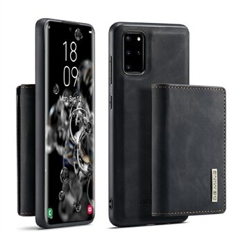 DG.MING M1 Series Magnetic Wallet Design Lædercoated Hybrid Telefonskal med Kickstand til Samsung Galaxy S20 Plus