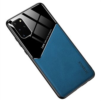 Til Samsung Galaxy S20 Plus 4G/5G stødsikker telefoncover med magnetisk metalplade Anti-Fall TPU-ramme telefonbeskyttelsescover