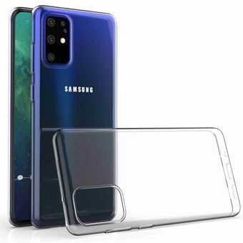Til Samsung Galaxy S20 Plus 4G / 5G Ultra Slim Transparent Blød TPU-telefoncover Anti-fingeraftryk telefonbagcover