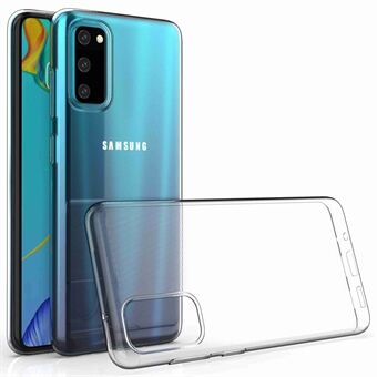 Til Samsung Galaxy S20 5G / 4G Mobiltelefon Shell HD Clear Blød TPU telefoncover Super tyndt anti-fingeraftryk telefon bagcover