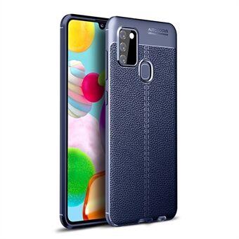 Litchi Texture TPU-telefonskal til Samsung Galaxy A21s
