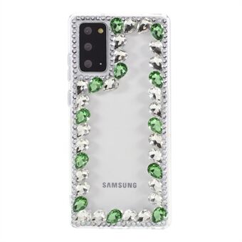 Crystal Rhinestone Dekoration TPU Cover til Samsung Galaxy Note 20 / Note 20 5G