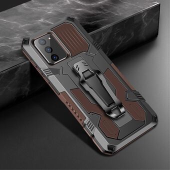 Kickstand Back Clip Plastic + TPU Hybrid Protector Cover for Samsung Galaxy Note20 4G/5G
