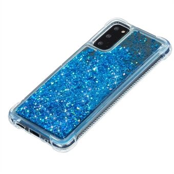 Pure Color Glitter Powder Quicksand TPU Taske til Samsung Galaxy Note 20 / Note 20 5G