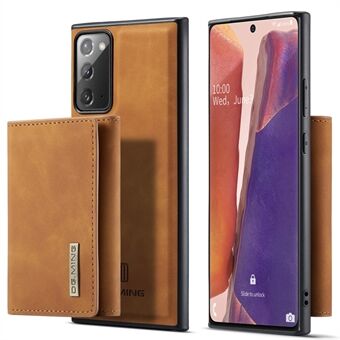 DG.MING M1 Series Kickstand Design Drop-resistent telefoncover med aftagelig magnetisk tegnebog til Samsung Galaxy Note 20