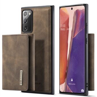 DG.MING M1 Series Kickstand Design Drop-resistent telefoncover med aftagelig magnetisk tegnebog til Samsung Galaxy Note 20