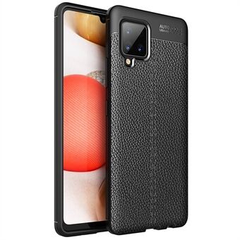 Litchi Texture Soft TPU mobil taske til Samsung Galaxy A42 5G