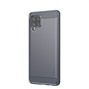 MOFI blødt TPU kulfibertekstur mobiltelefon bagcover til Samsung Galaxy A42 5G