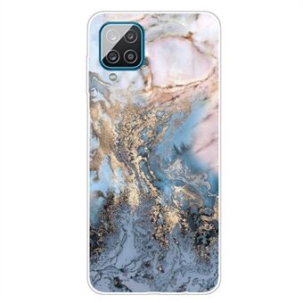 Marmor mønster stødsikker TPU telefon etui bagcover til Samsung Galaxy A42 5G