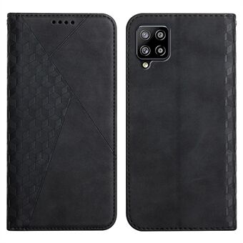 Geometrisk mønster Magnetisk Flip Læder Telefon Case Stand Wallet Cover til Samsung Galaxy A42 5G