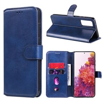 Pung + Stand Classic Style Flip Læder Telefoncover til Samsung Galaxy S20 FE 4G/5G/2022/S20 Lite