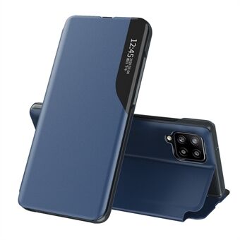 Se Vindue Flip Læder Telefon Stand Cover til Samsung Galaxy A12