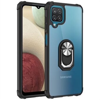 Hybrid mobiltelefon sag med Ring Holder Kickstand til Samsung Galaxy A12