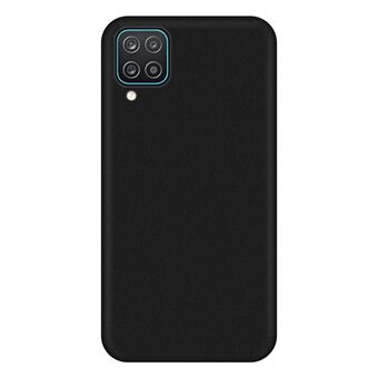 Til Samsung Galaxy A12 Soft TPU beskyttende telefontaske mat finish Anti-drop skridsikker mobiltelefon bagcover