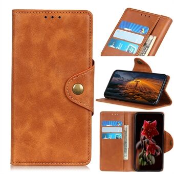 Magnetisk Læder Folio Cover med Wallet Stand til Samsung Galaxy S21 5G