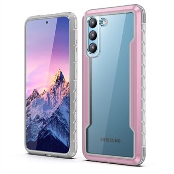 Drop-proof Anti-slip PC + TPU + Metal Hybrid Cover Phone Shell til Samsung Galaxy S21 5G