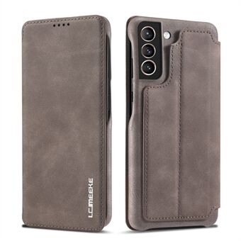 LC.IMEEKE Retro Style Protector Stand Lædertaske med kortholder til Samsung Galaxy S21 5G