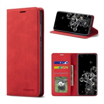FORWENW til Samsung Galaxy S21 Ultra 5G Fantasy Series Skin-Touch Leather Wallet Stand Cover